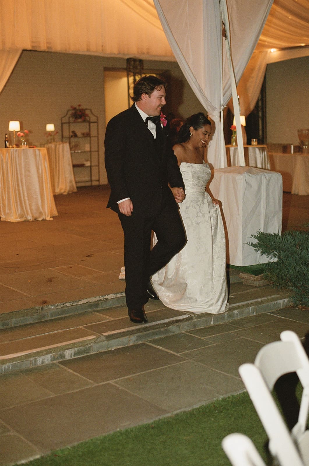 A Documentary Style Dallas Arboretum Wedding on Film
