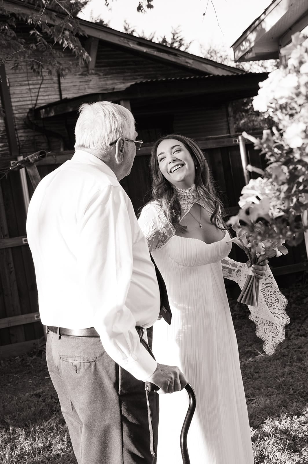 An Intimate Backyard Wedding in Dallas