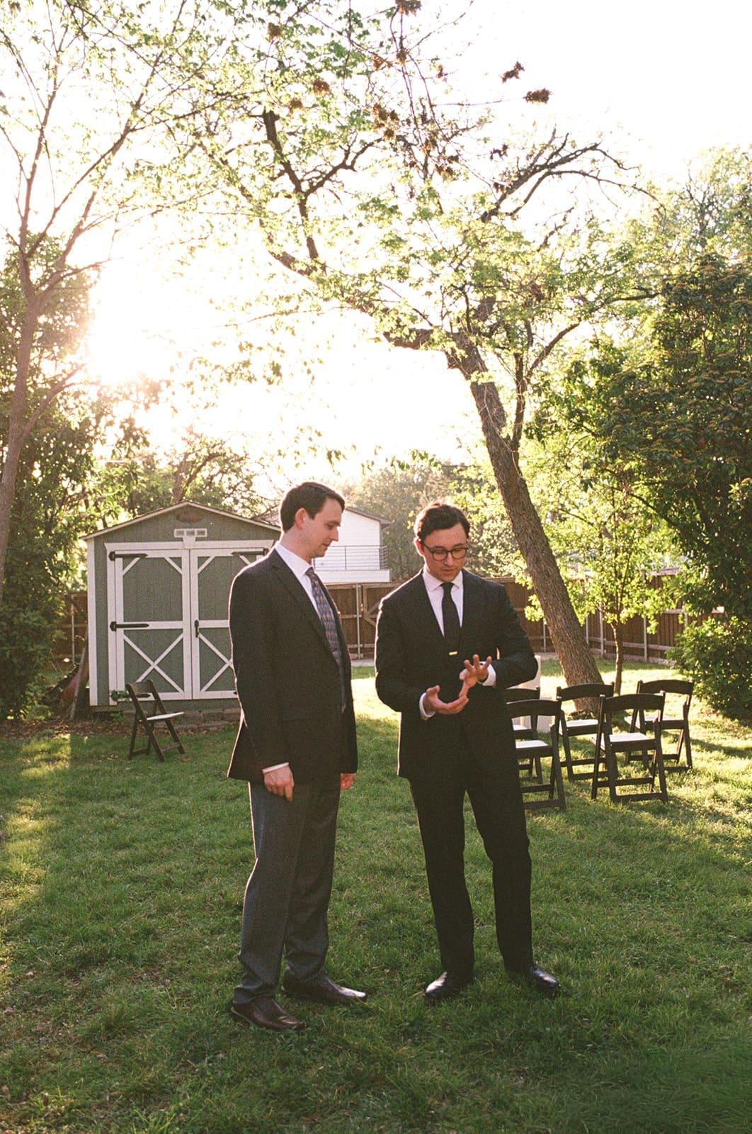 An Intimate Backyard Wedding in Dallas